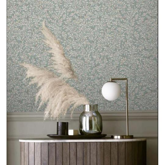 vilagoskek szurke alapu tortfeher barna level mintas tapeta dekoracio vintage modern apro minta klasszikus letisztult otthon nappali eloszoba haloszoba konyha etkezo falidekor.jpg